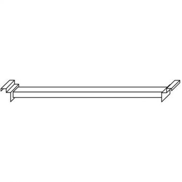 2 Kpl Pakkaus - Rapid 1 -vahvistusristikappale Pituus 611 Mm Harmaa,