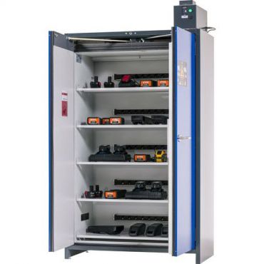 Asecos - Litiumioniakkujen latauskaappi ion-pro-90 40 pistorasiaa