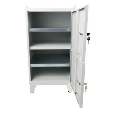 Manutan expert - Työkalukaappi jalallinen 2 ovea harmaa