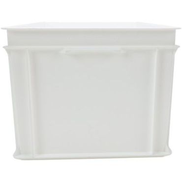 UTZ - Muovilaatikko 60 L Valkoinen - 600x400x325 mm - Kierrätettävä - Varastointiin ja keittiöön