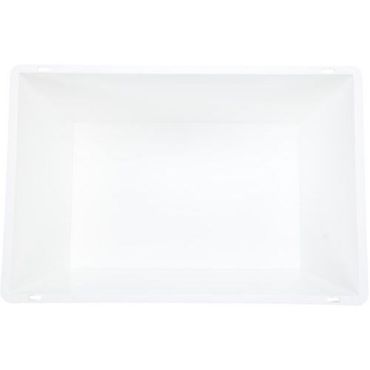 UTZ - Muovilaatikko 60 L Valkoinen - 600x400x325 mm - Kierrätettävä - Varastointiin ja keittiöön