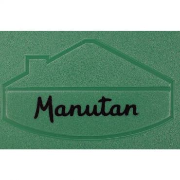 Manutan expert - 80 litran siirrettävä jäteastia jossa poljin valkoinen/vihreä