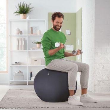 Leitz - Ergo active aktiivipallo 65 cm tummanharmaa