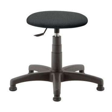 Linea Fabbrica - Työtuoli matala harmaa - Kangasistuin 37cm - 55% kierrätettyä materiaalia - 3 vuoden takuu