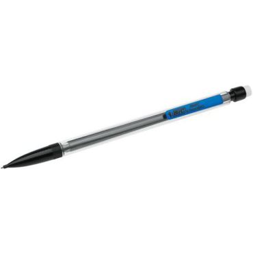 BIC - Lyijytäytekynä Matic Classic - 0.7 mm HB - Läpinäkyvä runko - Sisältää kumin - 12 kpl pakkaus
