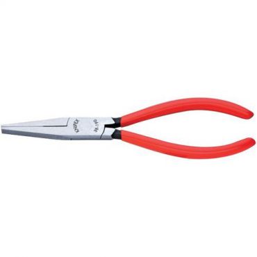 Knipex - Litteät pitkänokkaiset pihdit - 160 mm - pvc-vaippa - kiillotettu kärki