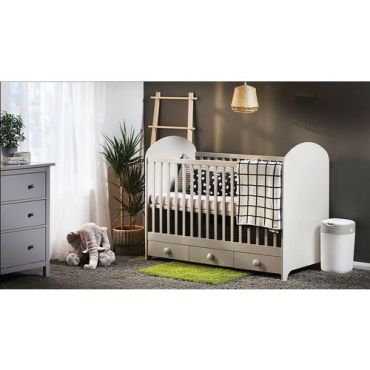 Tommee Tippee - Vaipparoskakori Sangenic Twist & Click - Valkoinen Muovi - 39 cm Korkea - Hajutiivis
