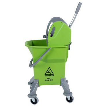 Manutan Expert - Sanko ja puristin 25 L - Vihreä - Kierrätetty 80 % - Ergonominen