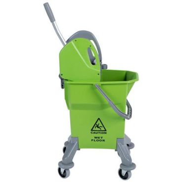 Manutan Expert - Sanko ja puristin 25 L - Vihreä - Kierrätetty 80 % - Ergonominen