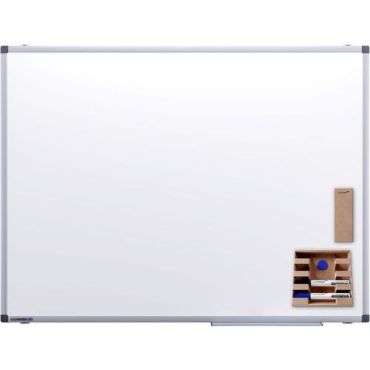Legamaster - PREMIUM-valkotaulu 75 x 100 cm - Valkoinen lakattu teräslevy alumiinikehys ekologinen