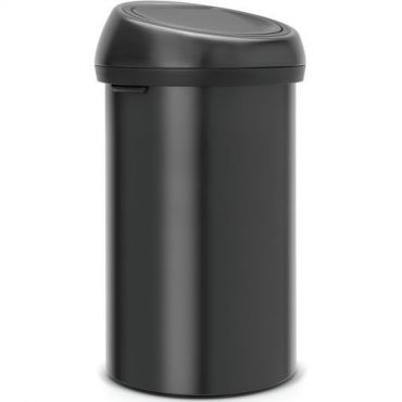 Brabantia - Roskakori touch 60 l matta/musta