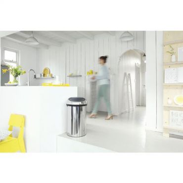 Brabantia - Roskakori touch 60 l ruostumatonta terästä