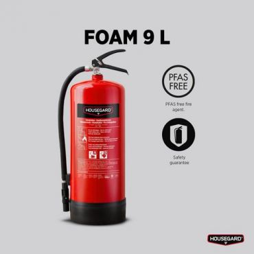 Housegard - Vaahtosammutin 9 l pfas-vapaa 34a 183b