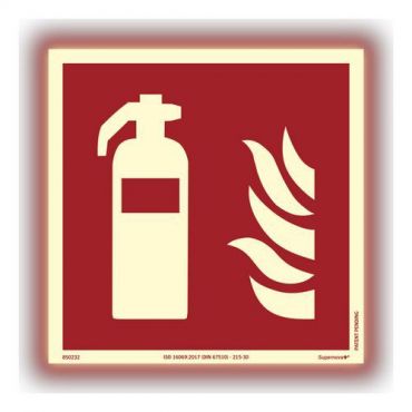 Systemtext - Supernova+ palosammutin alumiini 200 x 200 mm