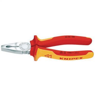 Knipex - Sivuleikkuri korkealla 140 mm:n suhteella - pvc-pinnoite - kiillotettu pää