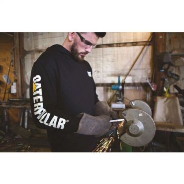 Caterpillar - T-paita pitkähihainen xl musta