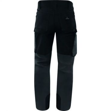 Delta plus - Stretch-työhousut m5pa3 harmaa/musta koko m