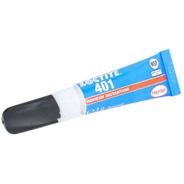 Loctite - Pikaliima 401 - 3g - Läpinäkyvä - Nopea ja Monikäyttöinen