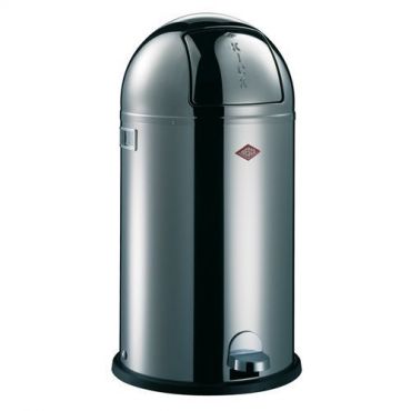 Vepabins - Roskakori kick 40 l ruostumaton