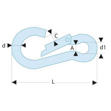 Facom - Karbiini – 80 mm ruostumatonta terästä – sls _ mousq8x80sls