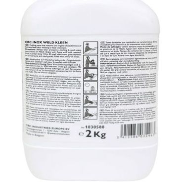 CRC - Peittauspasta Inox Weld Kleen - 2 kg - Ruostumattoman teräksen puhdistukseen