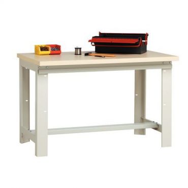 Ateliers system - Työpenkki - 2 000 x 750 mm laminoitu pöytä - paksuus 40 mm