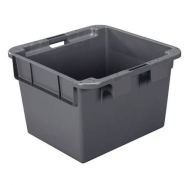 Schoeller allibert - 90 l pinottava/sisäkkäin menevä säiliö harmaa * 11090*