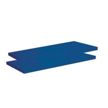 JiWa - Lisähyllytasot 2 kpl - Sininen - Vakaa teräs - 60 kg kuorma