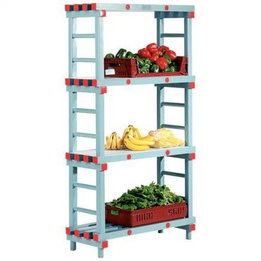 Rea kunststof - Perusosa 182 x 100 x 60 muovihylly poly-store