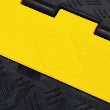 Manutan Expert - Kaapelisuoja 2 kanavaa - 12 tonnia 270x60x1045 mm - PVC kestävä