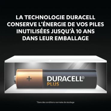 Duracell - Duracell plus 100% aaa - 24 kpl