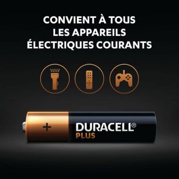 Duracell - Duracell plus 100% aaa - 24 kpl