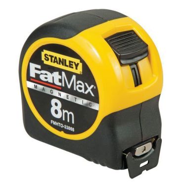 Stanley - Magneettinen mittanauha Fatmax 8m x 32mm - Kestävä ja tarkka mittaus