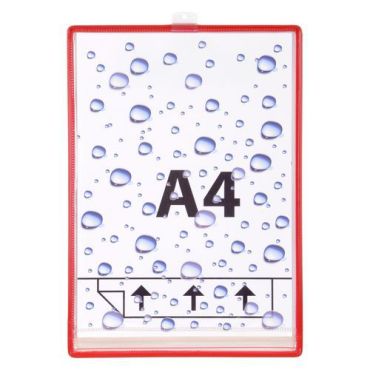 Djois Made By Tarifold - Drypocket A4 suojatasku - Kosteudenkestävä 5 taskua PVC Läpinäkyvä