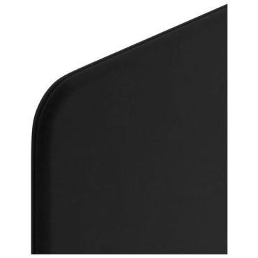 Abstracta - Siirrettävä pöytäseinäke softline 30 1400x450x30 dox musta