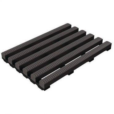 Plastex - Pehmeät lattiaritilät heronrib märkätiloihin harmaa 50xjm