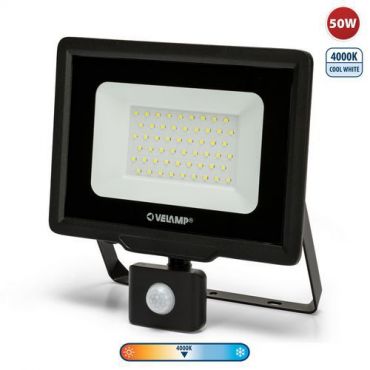 Velamp - Kohdevalo led smd ip44 50w liiketunnistimella