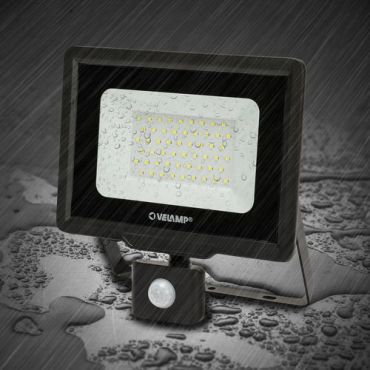 Velamp - Kohdevalo led smd ip44 50w liiketunnistimella