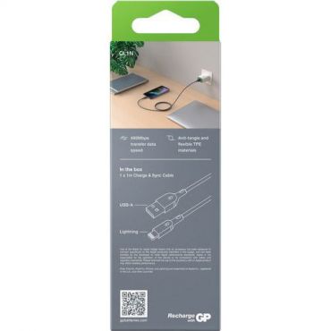 Gp - 1 m usb-kaapeli cl1n usb-a–lightning (mfi)