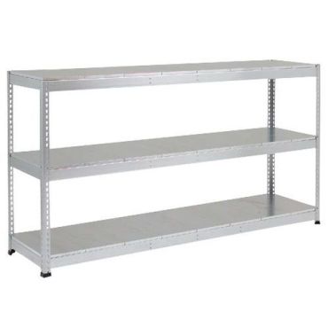 Manutan Expert - Rapid 1 varastohyllystö - 1980 x 2440 x 915 mm - 3 metallihyllyä - 250 kg/hyllytaso - Helppo asennus