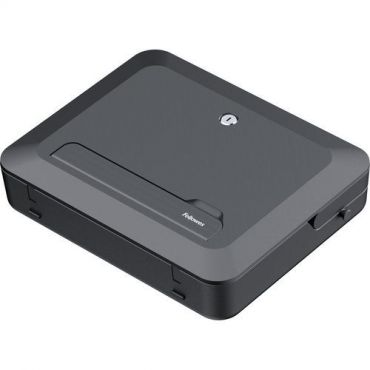 Fellowes - Ergonominen säilytyslaatikko veryta musta - fellowes