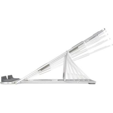 Kensington - Säädettävä alumiiniteline kannettaville tietokoneille - Hopea - Max 16" näyttö