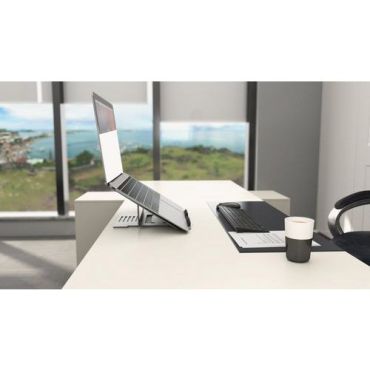 Kensington - Säädettävä alumiiniteline kannettaville tietokoneille - Hopea - Max 16" näyttö
