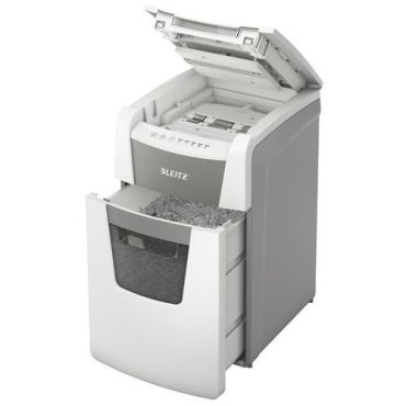 Leitz - Paperisilppuri IQ AutoFeed Office 150 P5 - Automaattinen syöttö P-5 turvataso 44 L säiliö hiljainen 55 dB
