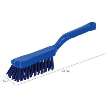 Manutan expert - Keskikokoinen käsiharja 28 cm sininen − manutan