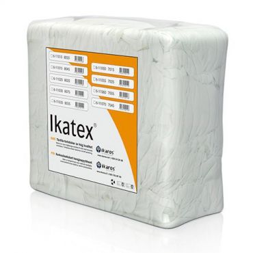 Ikatex - Konepyyhe trikoota premiumlaatu valkoinen paali/10 kg