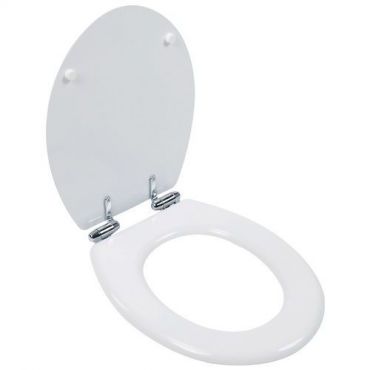 Manusec - Valkoinen mdf-wc-istuin