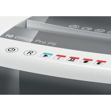 Leitz - Paperisilppuri IQ Office Pro P5 - P-5 turvallisuustaso mikrohiukkaset 30L tilavuus 55dB