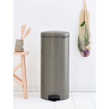 Brabantia - Poljinkori NewIcon 30L Taupe - Tilava ja tyylikäs - Sisäkäyttöön