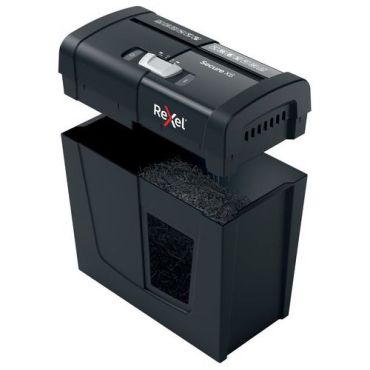 Rexel - Paperisilppuri Secure X6 P-4 - P-4 turvallisuustaso 10 L tilavuus 6 arkkia hiljainen 55 dB